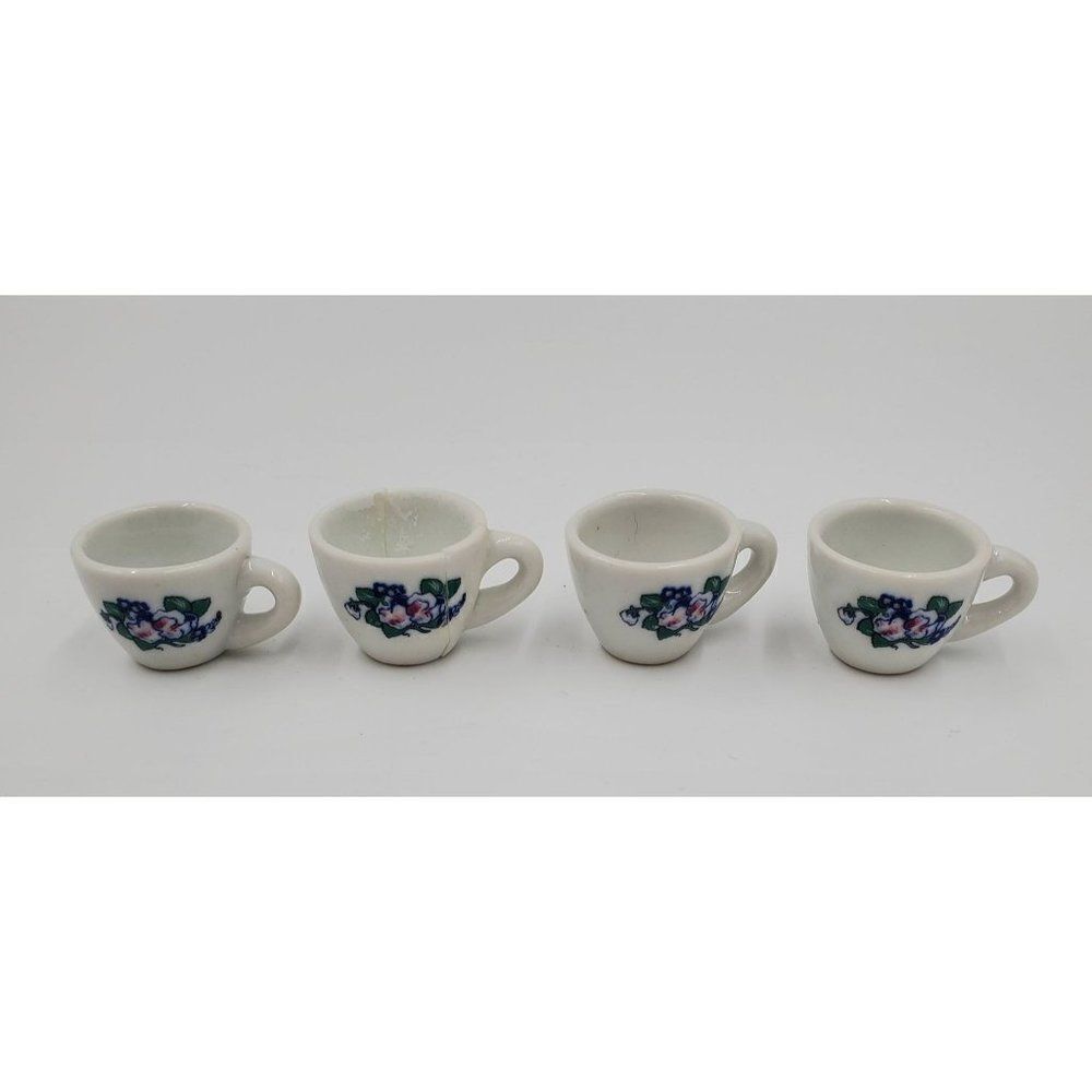 Vintage Muffy Vanderbear Tea Set With Box One Tea Cup Broken - Picture 12 of 14